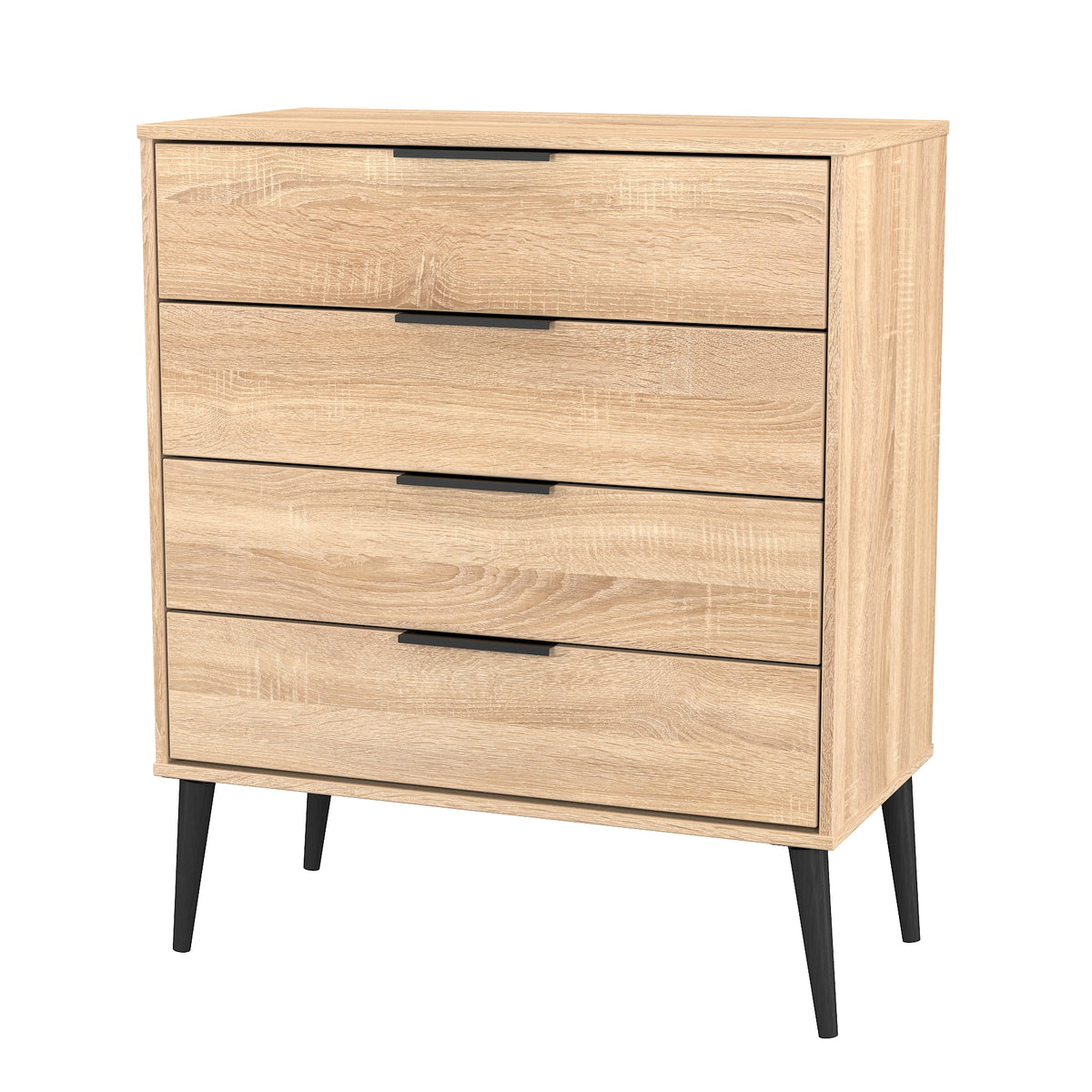 Hong Kong (Black Legs) 4 Drawer Chest