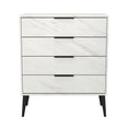 Hong Kong (Black Legs) 4 Drawer Chest