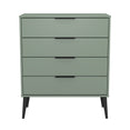 Hong Kong (Black Legs) 4 Drawer Chest