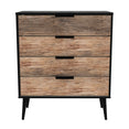 Hong Kong (Black Legs) 4 Drawer Chest