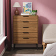 Hong Kong (Black Legs) 5 Drawer Chest