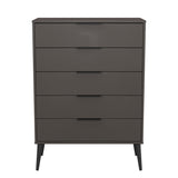 Hong Kong (Black Legs) 5 Drawer Chest