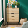 Hong Kong (Black Legs) 5 Drawer Chest