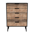 Hong Kong (Black Legs) 5 Drawer Chest