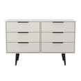 Hong Kong 6 Drawer Midi Chest
