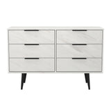 Hong Kong 6 Drawer Midi Chest