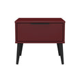 Hong Kong 1 Drawer Bedside Cabinet with Legs