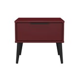 Hong Kong 1 Drawer Bedside Cabinet with Legs
