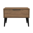 Hong Kong (Black Legs) 1 Drawer Midi Chest with Legs