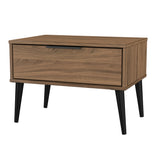 Hong Kong (Black Legs) 1 Drawer Midi Chest with Legs