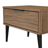 Hong Kong (Black Legs) 1 Drawer Midi Chest with Legs
