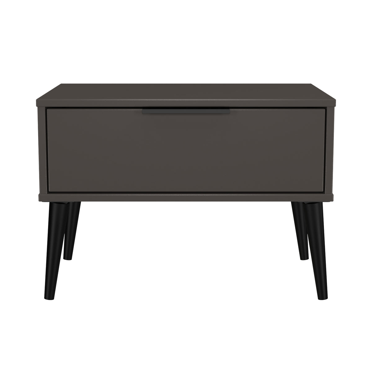 Hong Kong (Black Legs) 1 Drawer Midi Chest with Legs