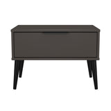 Hong Kong (Black Legs) 1 Drawer Midi Chest with Legs