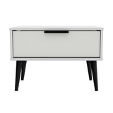 Hong Kong (Black Legs) 1 Drawer Midi Chest with Legs