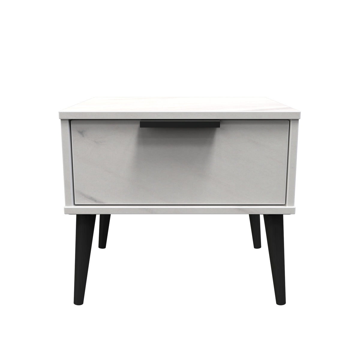Hong Kong (Black Legs) 1 Drawer Midi Chest with Legs