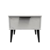 Hong Kong (Black Legs) 1 Drawer Midi Chest with Legs