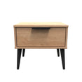 Hong Kong (Black Legs) 1 Drawer Midi Chest with Legs