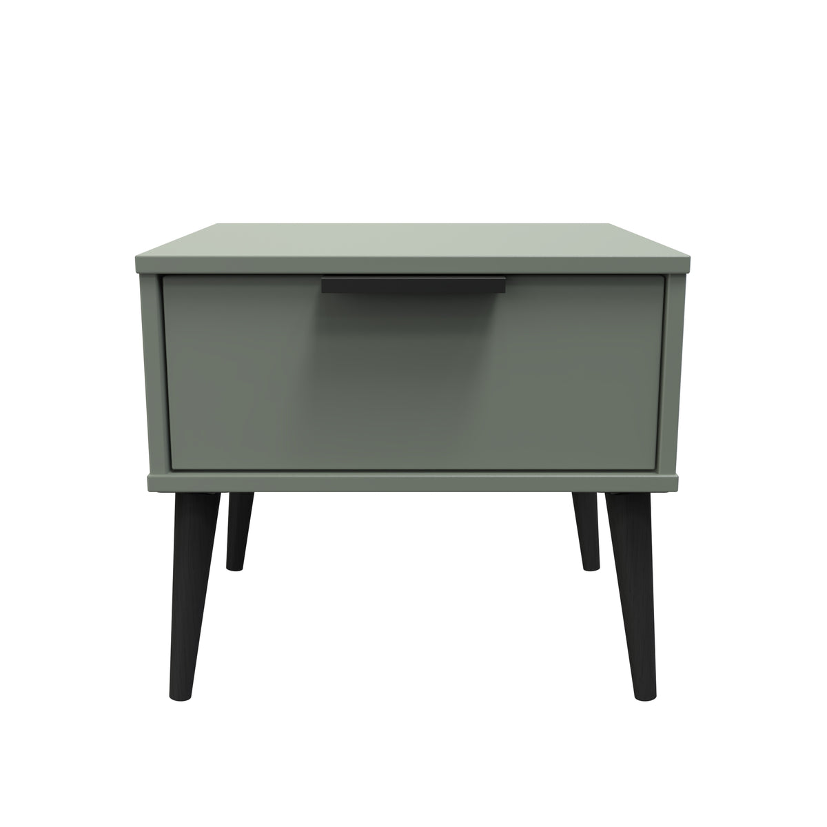 Hong Kong (Black Legs) 1 Drawer Midi Chest with Legs