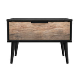 Hong Kong (Black Legs) 1 Drawer Midi Chest with Legs