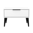 Hong Kong (Black Legs) 1 Drawer Midi Chest with Legs