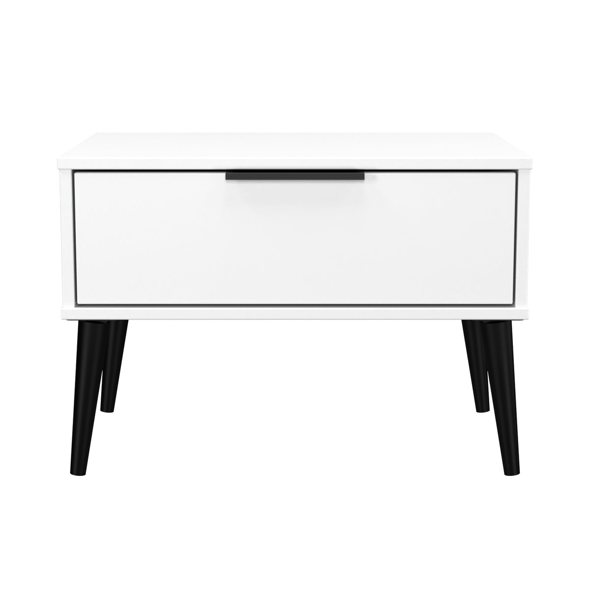 Hong Kong (Black Legs) 1 Drawer Midi Chest with Legs