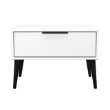 Hong Kong (Black Legs) 1 Drawer Midi Chest with Legs