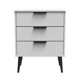 Hong Kong (Black Legs) 3 Drawer Midi Chest with Legs