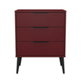 Hong Kong 3 Drawer Midi Chest with Legs