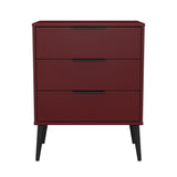 Hong Kong 3 Drawer Midi Chest with Legs