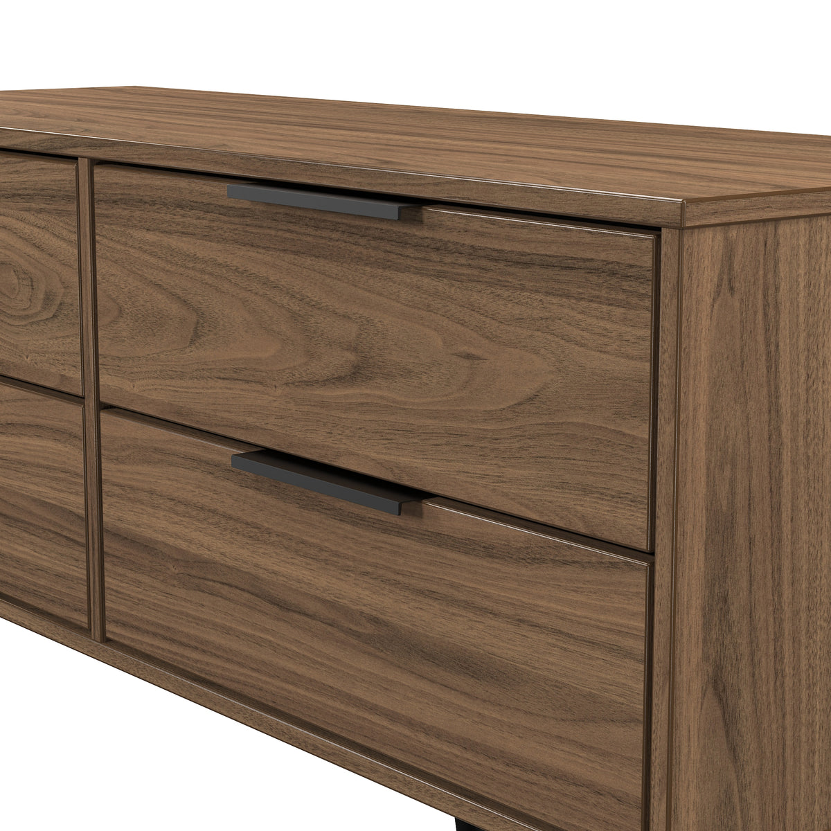Hong Kong (Black Legs) 4 Drawer Bed Box