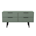 Hong Kong (Black Legs) 4 Drawer Bed Box