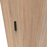 Hong Kong (Black Legs) Tall Plain Wardrobe