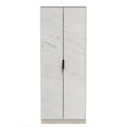 Hong Kong (Black Legs) Tall Plain Wardrobe
