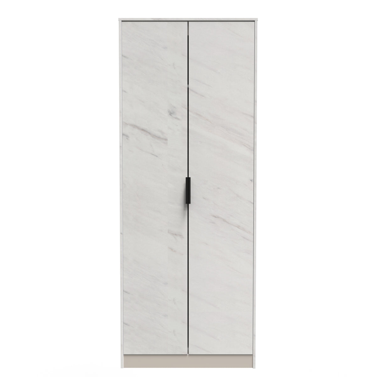 Hong Kong (Black Legs) Tall Plain Wardrobe