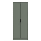 Hong Kong (Black Legs) Tall Plain Wardrobe