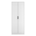 Hong Kong (Black Legs) Tall Plain Wardrobe