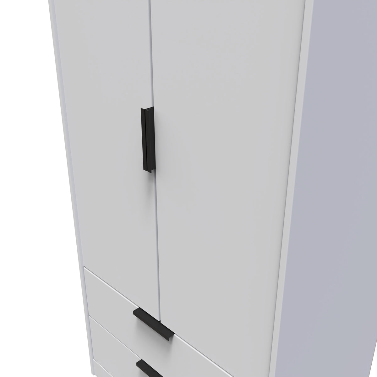 Hong Kong Tall 2 Drawer Wardrobe
