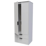 Hong Kong Tall 2 Drawer Wardrobe