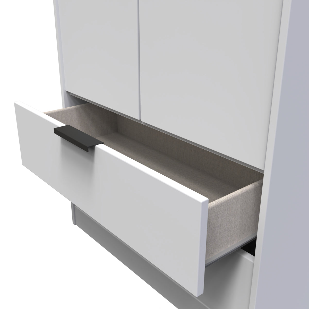 Hong Kong Tall 2 Drawer Wardrobe