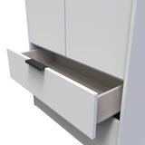 Hong Kong Tall 2 Drawer Wardrobe