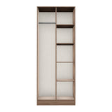 Hong Kong (Black Legs) Tall Open Wardrobe