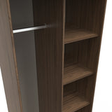 Hong Kong (Black Legs) Tall Open Wardrobe