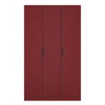 Hong Kong Tall Triple Plain Wardrobe