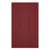 Hong Kong Tall Triple Plain Wardrobe