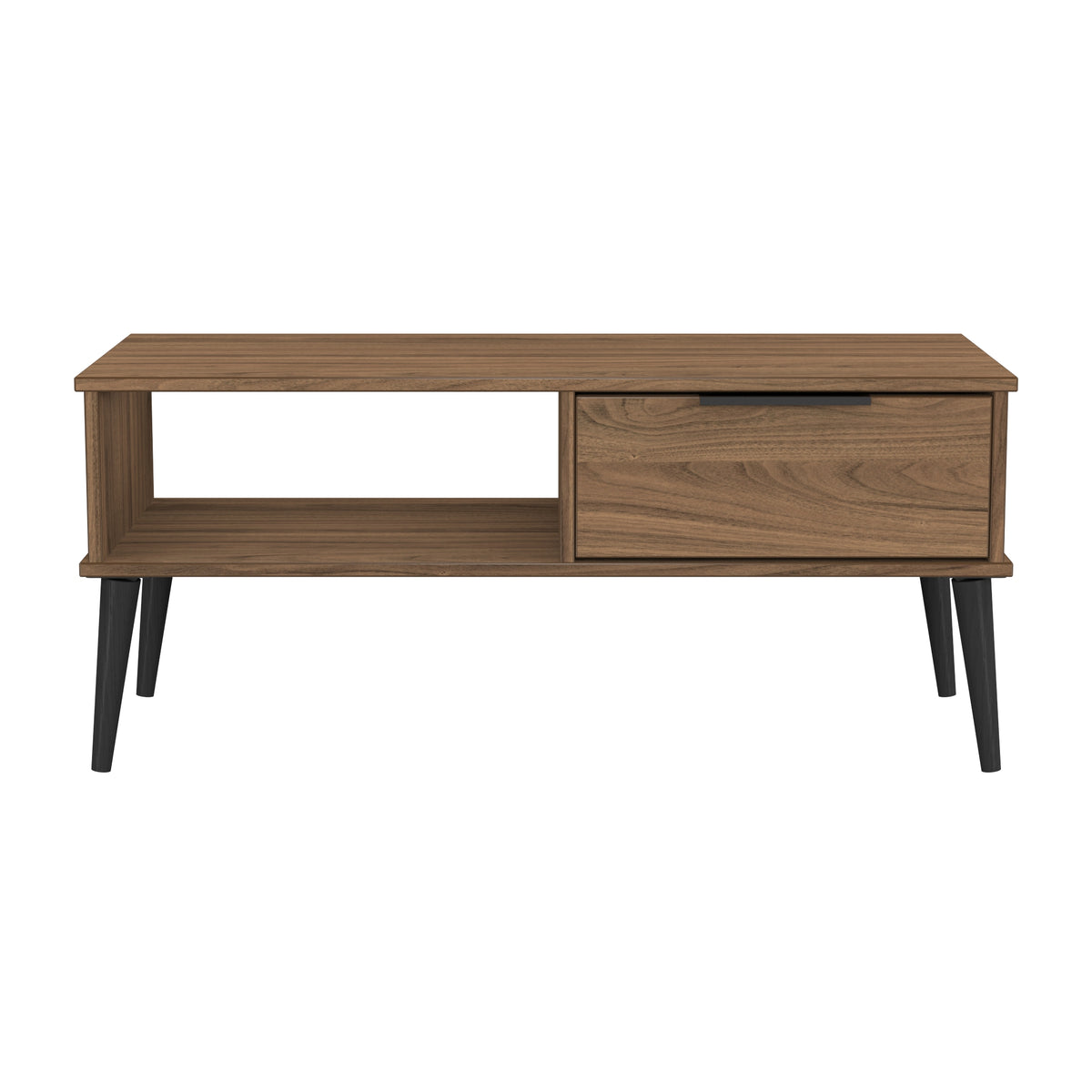Hong Kong (Black Legs) 1 Drawer Coffee Table