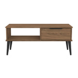 Hong Kong (Black Legs) 1 Drawer Coffee Table