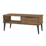 Hong Kong (Black Legs) 1 Drawer Coffee Table