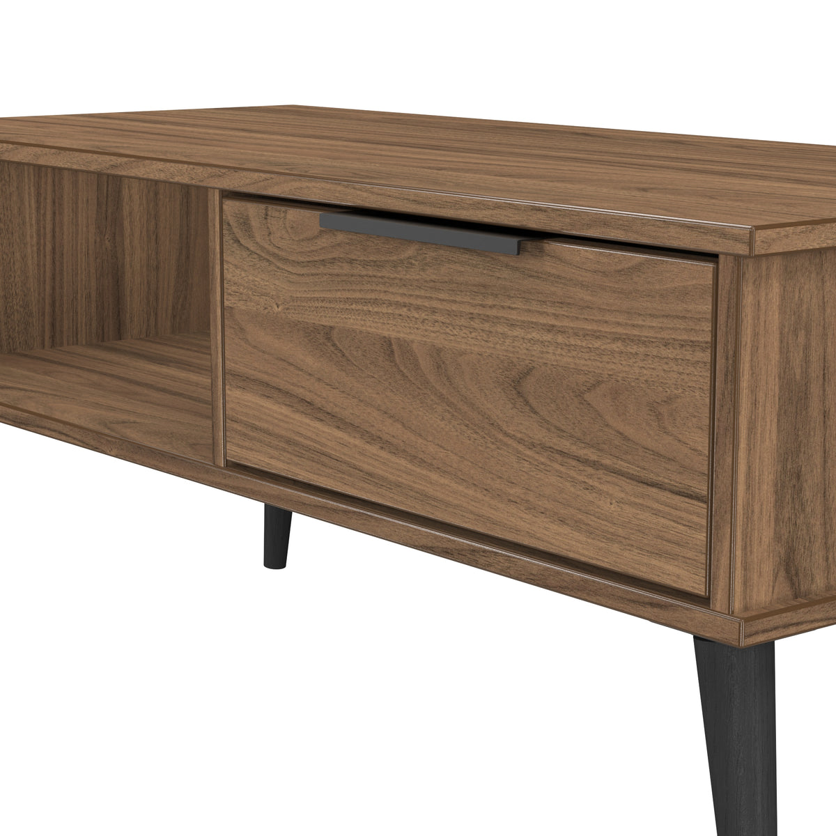 Hong Kong (Black Legs) 1 Drawer Coffee Table