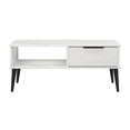 Hong Kong (Black Legs) 1 Drawer Coffee Table