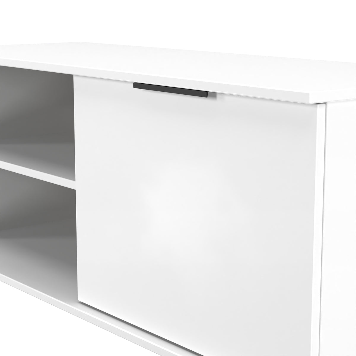 Hong Kong (Black Legs) 1 Door 2 Shelf TV Unit
